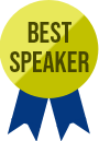 Best Speaker 賞受賞